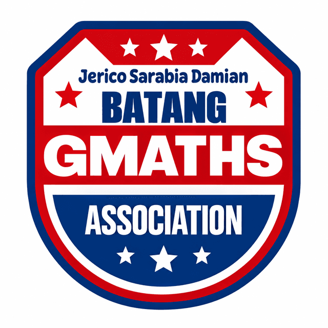 Jerico Sarabia Damian Batang GMATHS Association crest